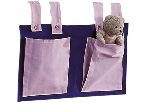 Relita Stofftaschen für Hoch- und Etagenbetten rosa/violett - Kleider