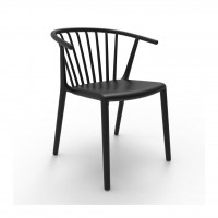 Resol Stuhl Woody schwarz