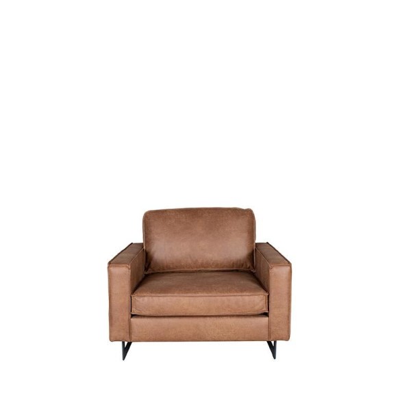 LABEL51 Arezzo Sofa 1-Sitzer Cognac Leder