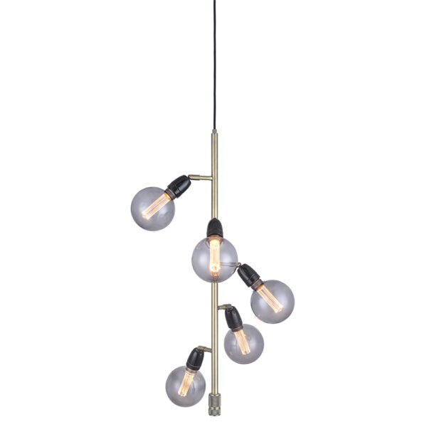 Halo Design Pendelleuchte Compass Vertikal Antik Messing