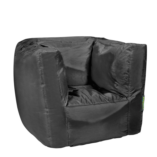 Pushbag Sitzsack Cube Oxford Black