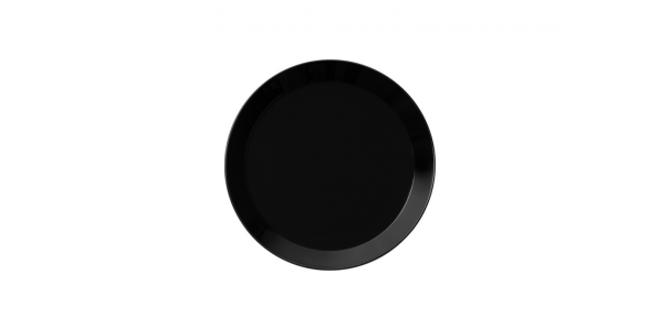 iittala Teller Teema schwarz 21 cm