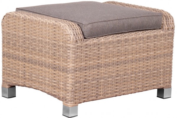 deVries Juan Lounge Fußhocker 8 mm spotted brown