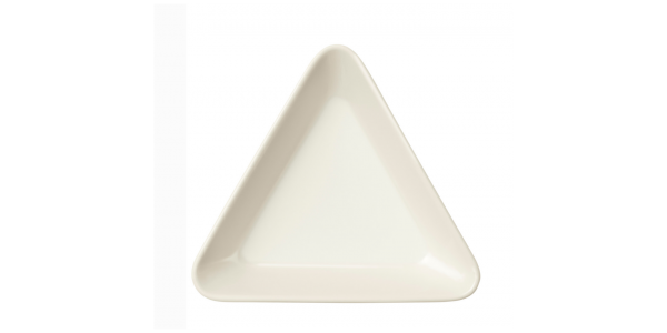 iittala Schale Dreieck Teema weiss 12 cm