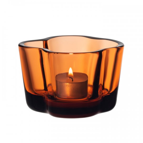 iittala - Aalto Teelichthalter Sevilla Orange 60 mm