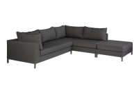 Exotan Loungesofa Sizilien Rechts stone grey