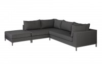 Exotan Sizilien Loungesofa links stone grey