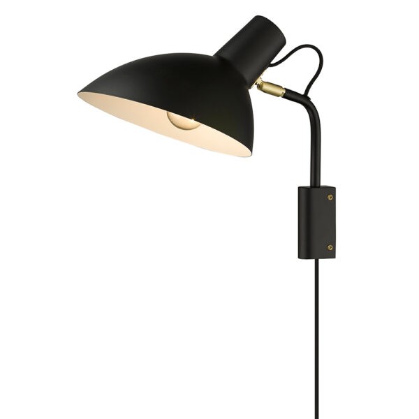 Halo Design Wandleuchte Metropole schwarz