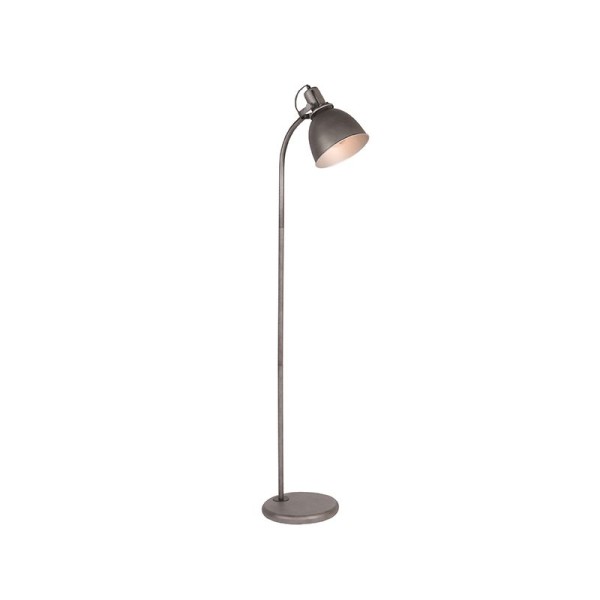 LABEL51 Spot Bodenlampe Burned Steel Metall