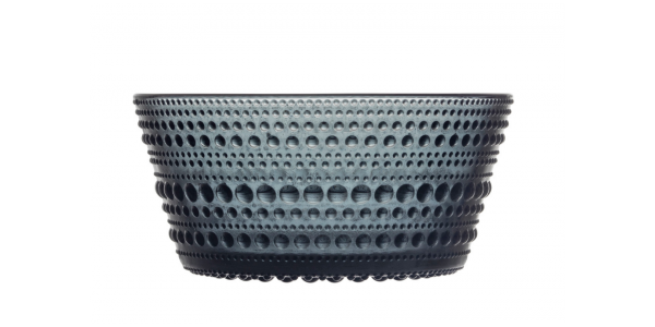 iittala Schale Kastehelmi 0,23 l dunkelgrau