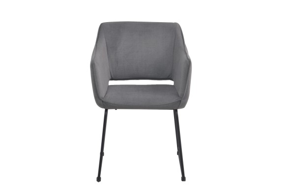 SIT Möbel Tom Tailer Armlehnestuhl grau-schwarz