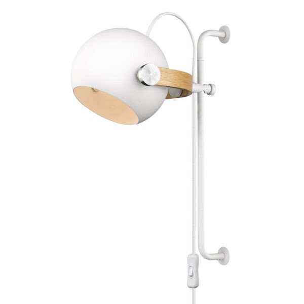 Halo Design Wandleuchte D.C Ø18cm weiß