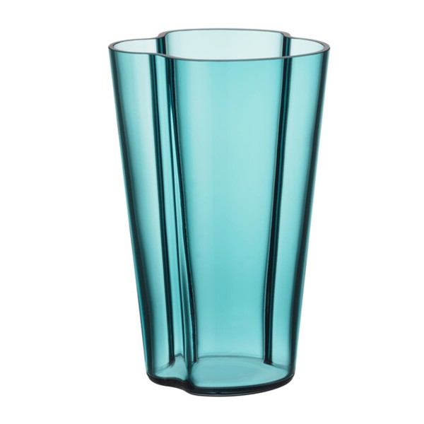 iittala Aalto Vase 22 cm seeblau