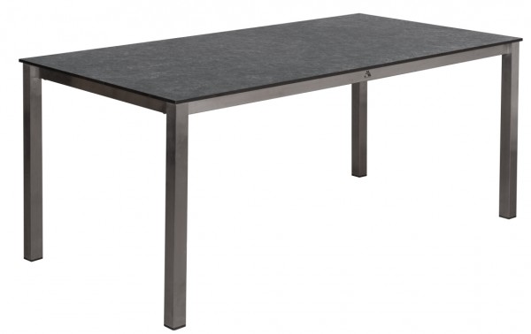 deVries Willington Tisch 180 x 90 cm mixed black