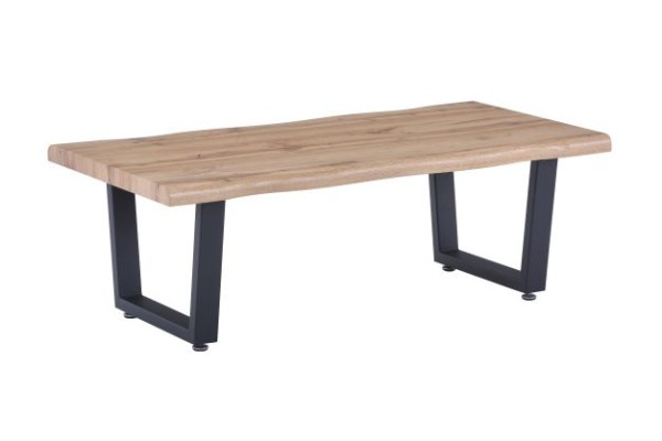 Möbilia Couchtisch 120 x 60 cm Baumkante