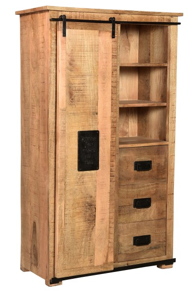SIT Möbel Schrank Mango-Holt antikschwarz