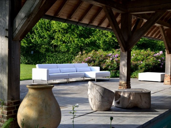 Livingruhm Bari Gartenlounge Set-B 12-teilig Silvertex