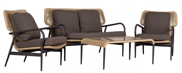 Sumba Loungeset 20 mm twisted seagrass
