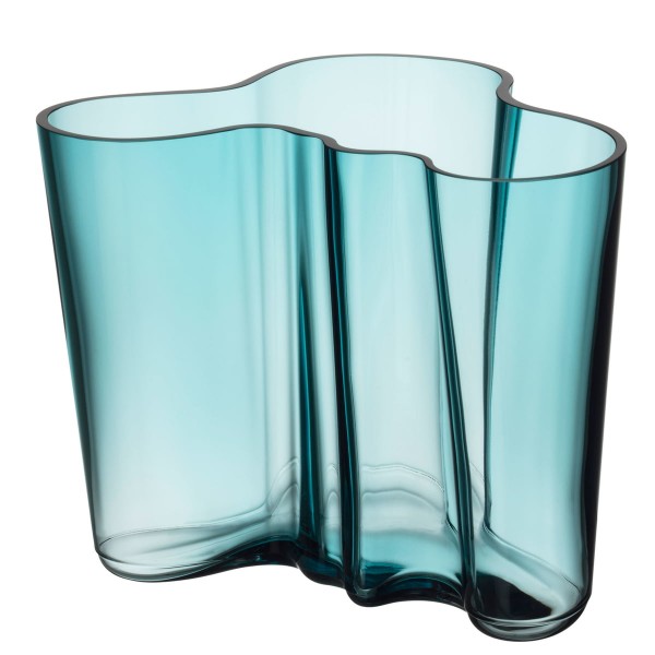 iittala Aalto Vase 160 mm seeblau
