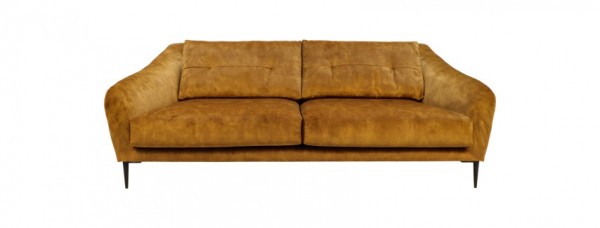 Sofa Mendoza 3-Sitzer Gold