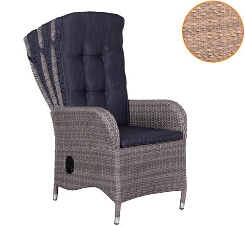 Juan Dining Relaxsessel 8 mm spotted brown