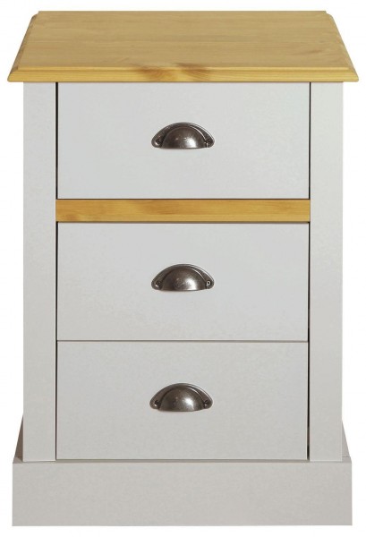 Steens Nachttisch Sandringham 003 - 62 x 45 cm grau