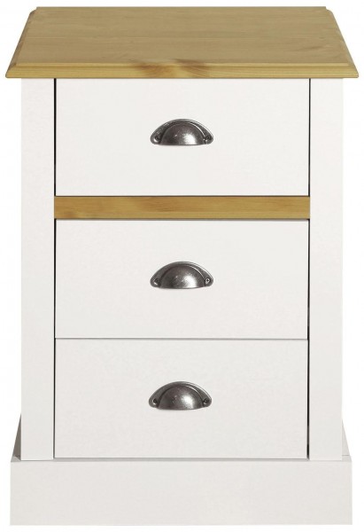 Steens Nachttisch Sandringham 003 weiss, 62 x 45 cm